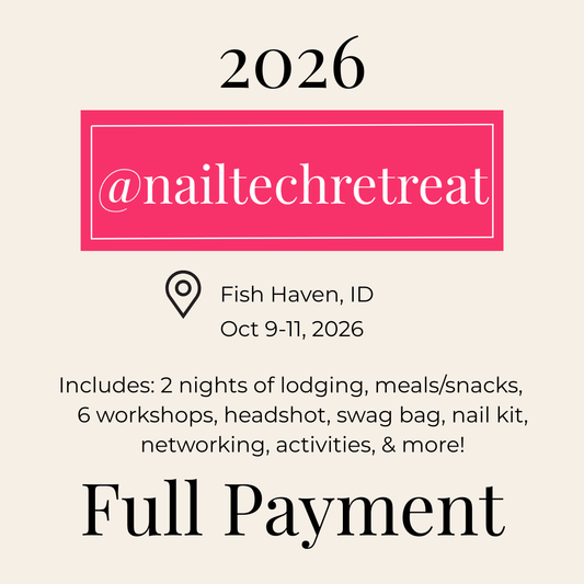 2026 @nailtechretreat Ticket