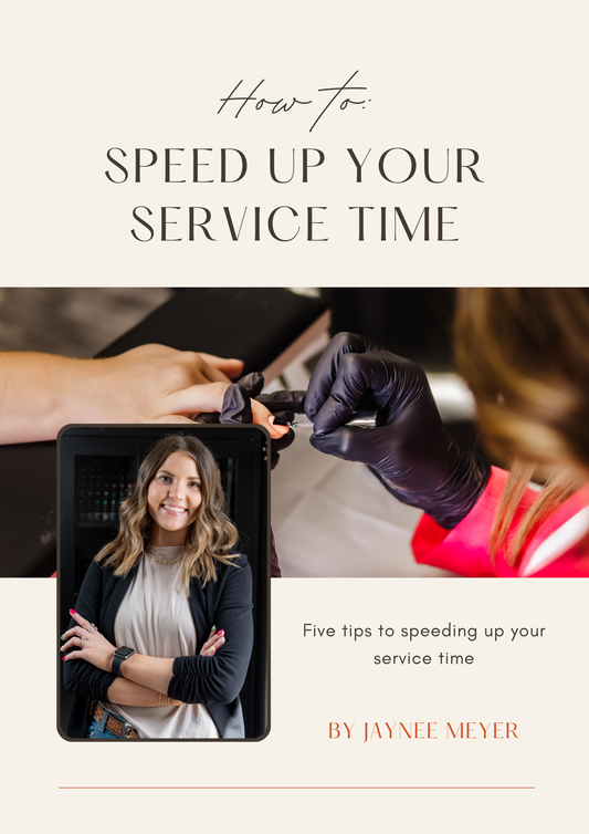 FREE 5 tips to speed up your service time!